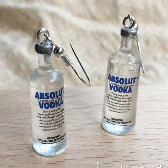Urban Outfitters Jewelry - Fun Unique Absolut Vodka Bottle Drop Earring